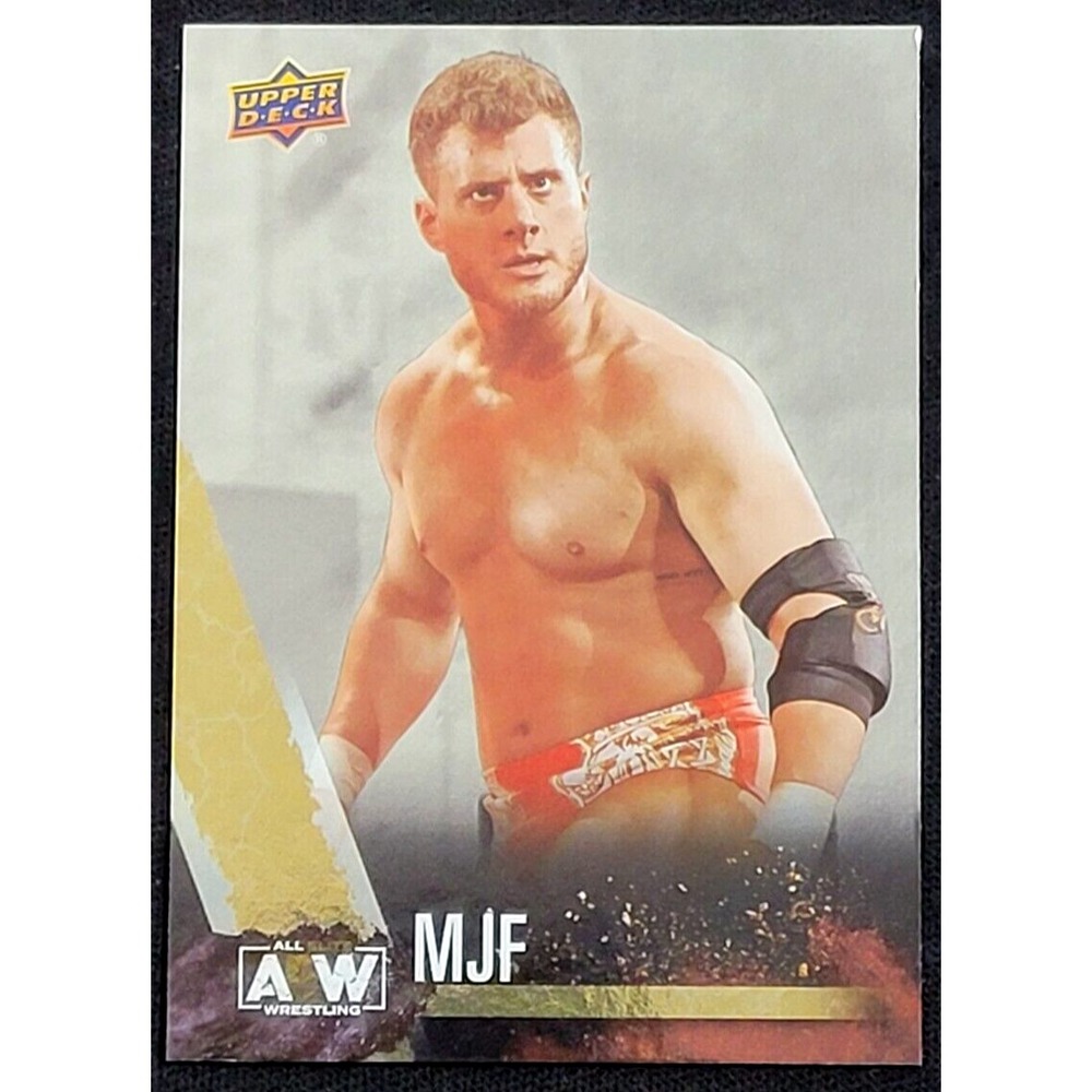2021 UPPER DECK AEW‎ MJF RAINBOW FOIL